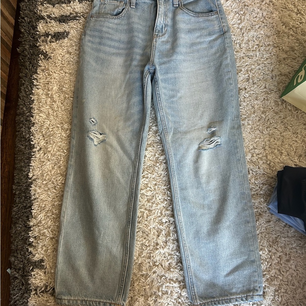 SO high rise jeans